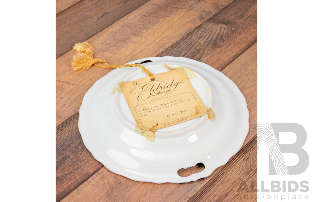 19th Century Coalport Eldridge Collection Serving Plate