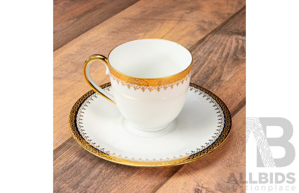 Georges Boyer Limoges Tea Cup and Saucer
