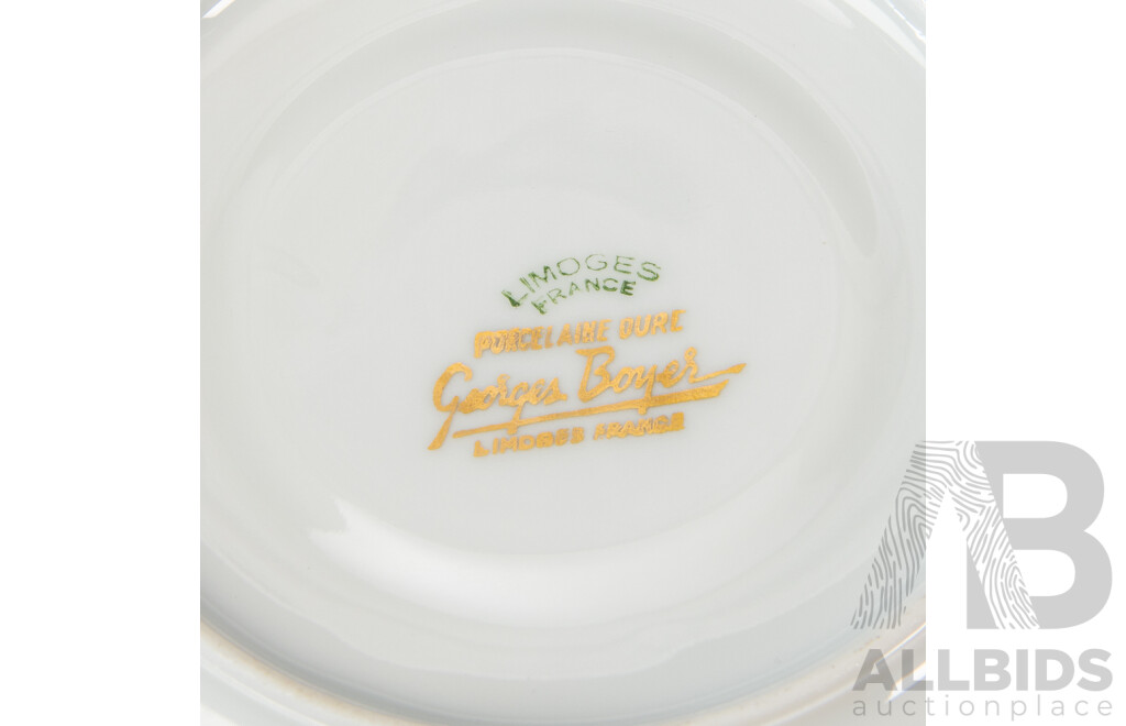 Georges Boyer Limoges Tea Cup and Saucer
