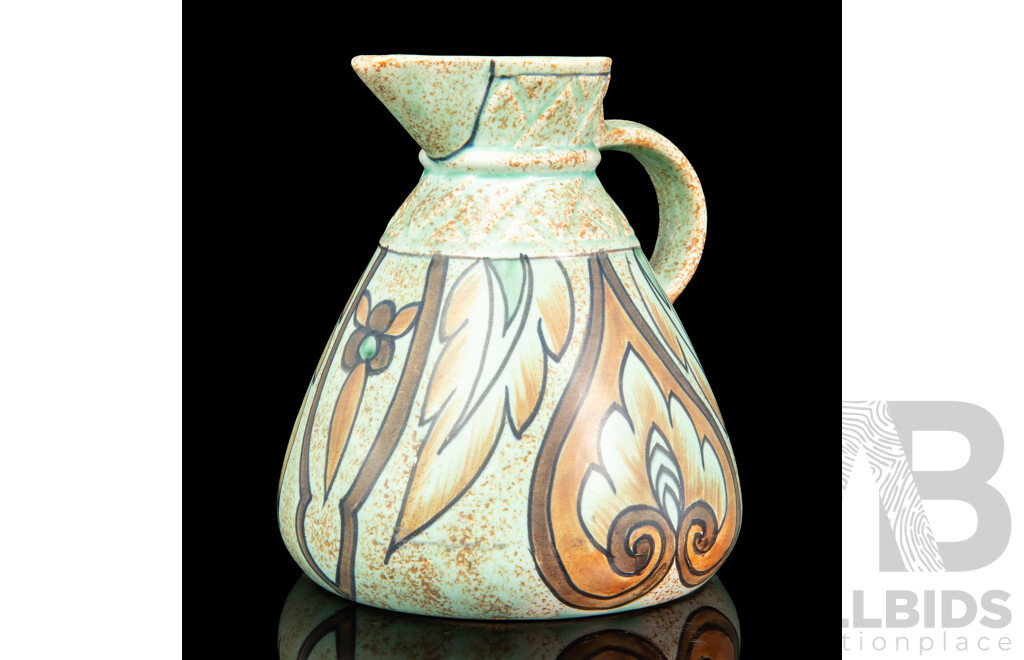 Flaxman Ware by Wade Heath Art Deco Jug