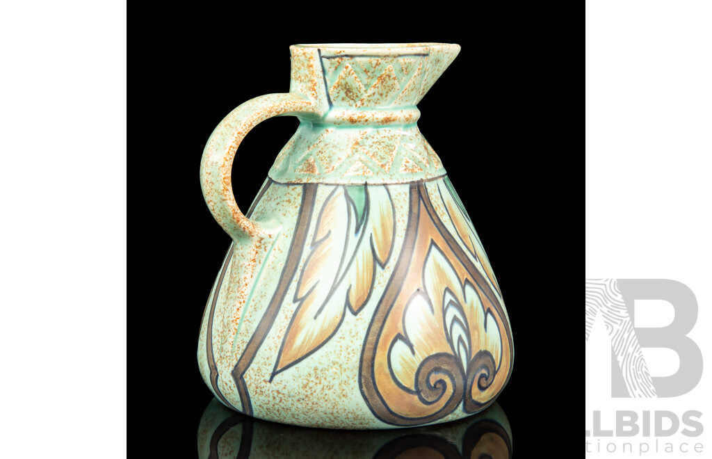 Flaxman Ware by Wade Heath Art Deco Jug