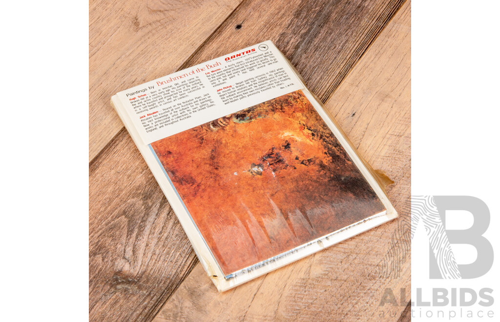 Qantas 1970s Brushmen of the Bush Greeting Cards Set
