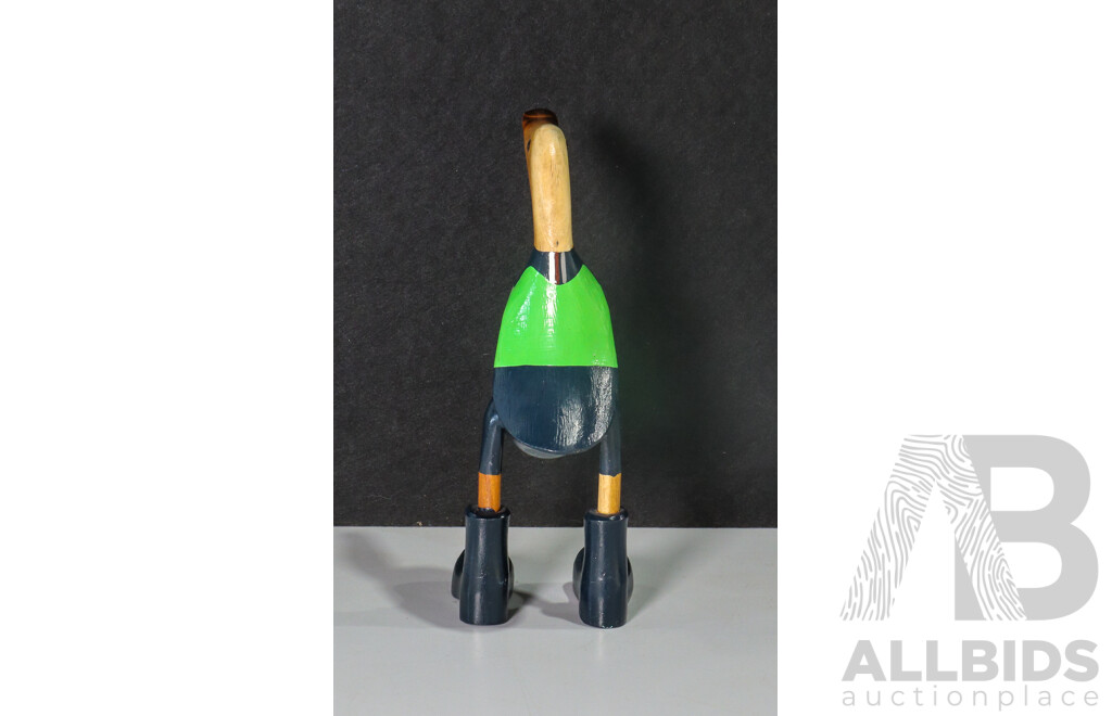 Super Rare Footy Duck NRL Canberra Raiders