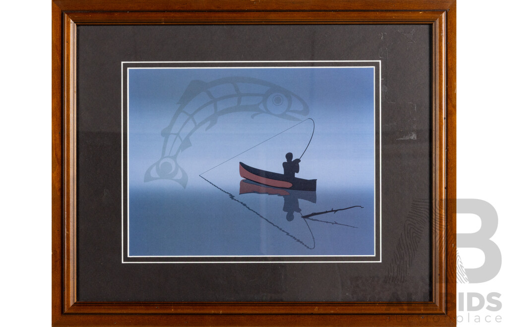 Roy Henry Vickers Print Megin Mist 1993 Framed