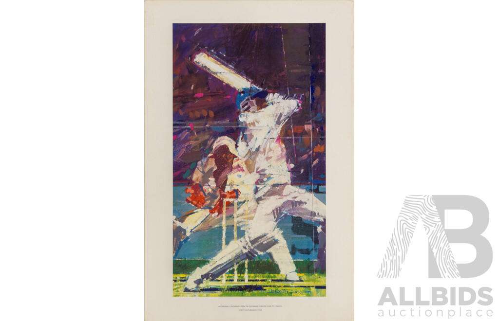 Extremely Rare Rothmans Concise Guide to London 1981 Collection of 15 Art Prints by Dexter Brown