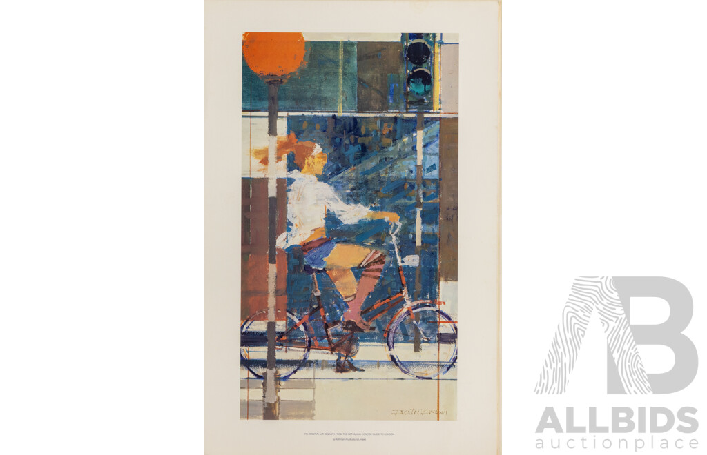 Extremely Rare Rothmans Concise Guide to London 1981 Collection of 15 Art Prints by Dexter Brown