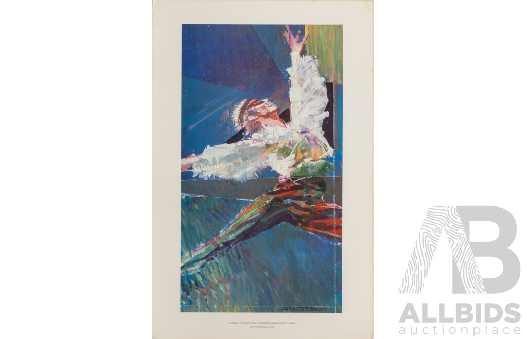 Extremely Rare Rothmans Concise Guide to London 1981 Collection of 15 Art Prints by Dexter Brown