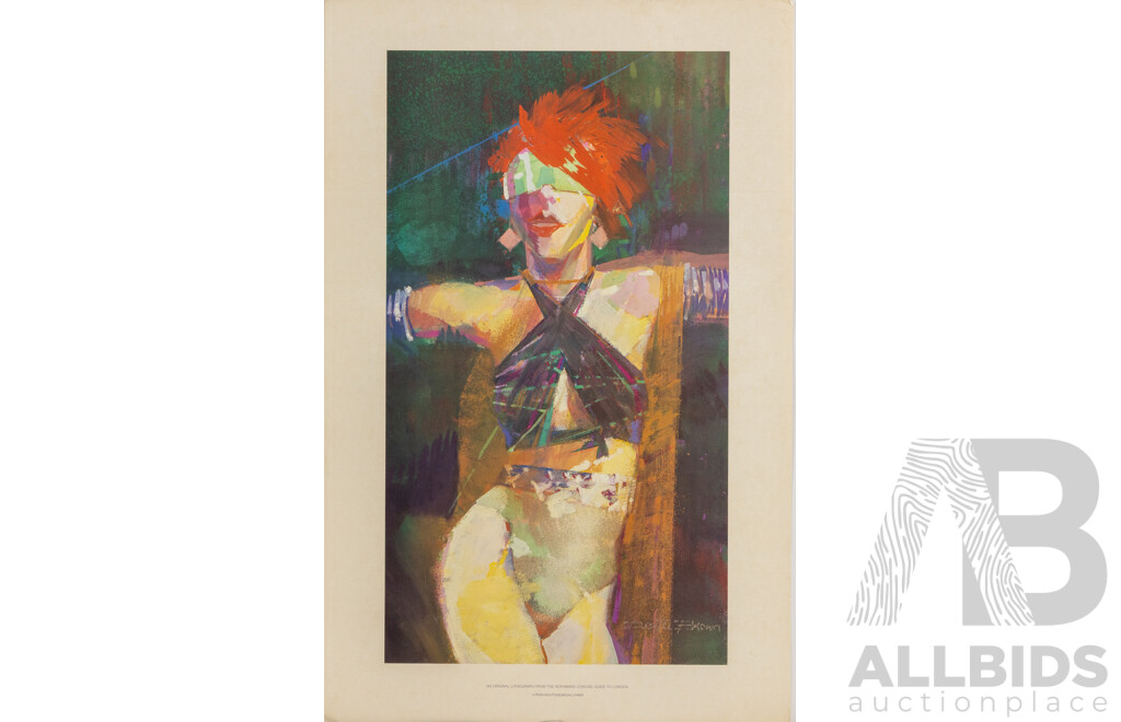 Extremely Rare Rothmans Concise Guide to London 1981 Collection of 15 Art Prints by Dexter Brown