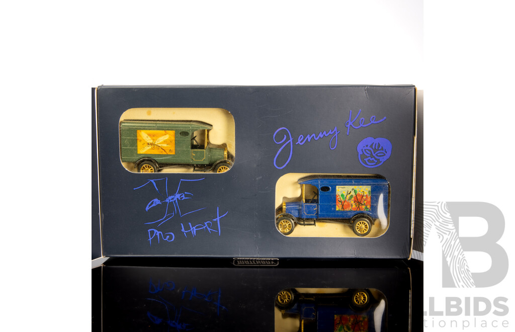 Limited Edition Matchbox Car Set – Pro Hart & Jenny Kee #390