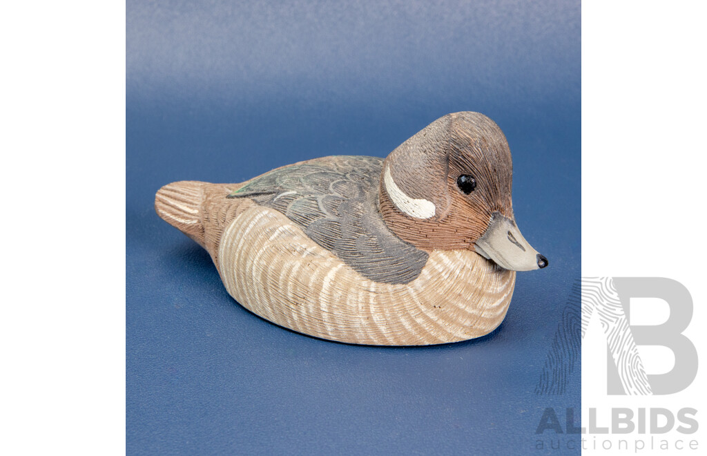 Vintage Craft Tex American Wildlife Duck Decor Signed 1982