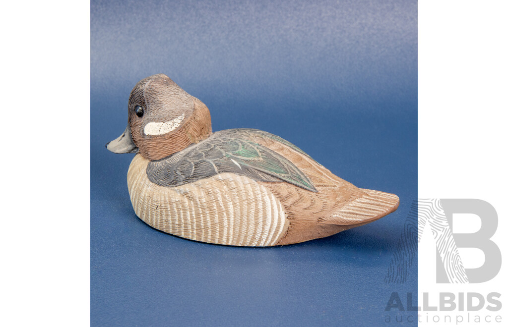 Vintage Craft Tex American Wildlife Duck Decor Signed 1982