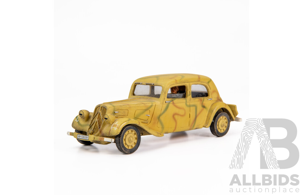 King and Country WW2 German Army Staff Car Citroen WS092 Scale 1:30