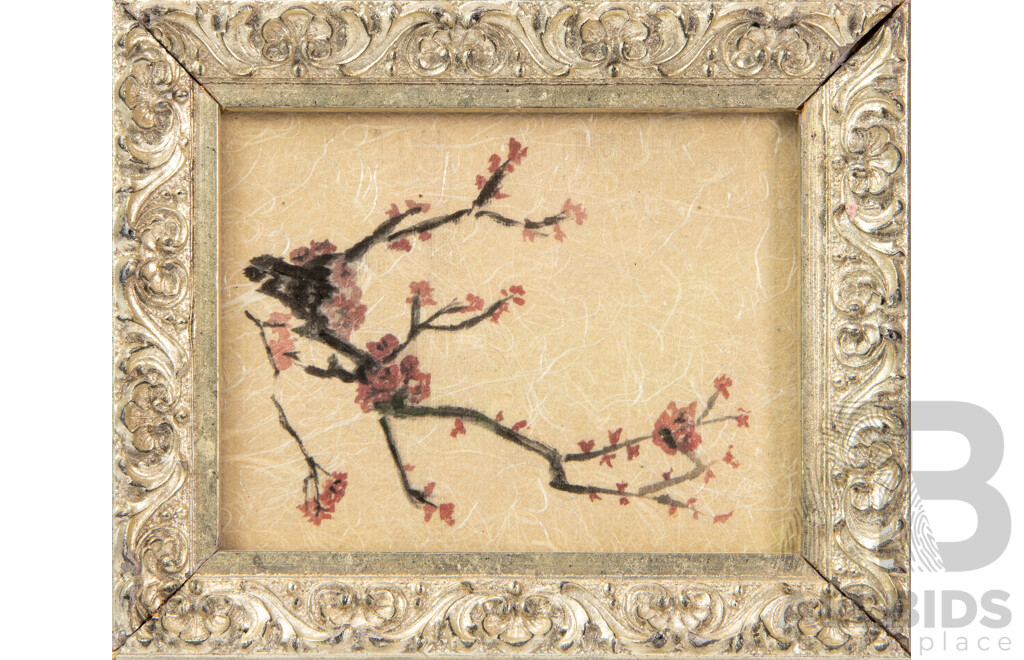 Pair of Small Asian Artworks