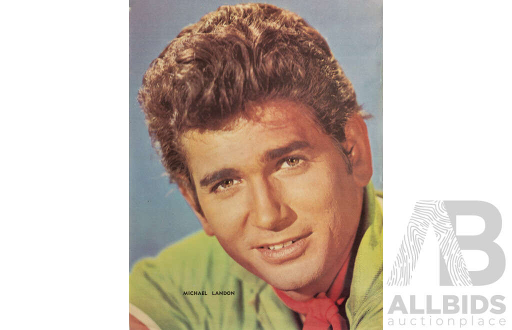 Set of Vintage 1960s TV Week Posters