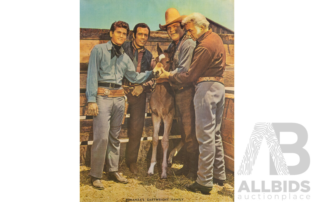 Set of Vintage 1960s TV Week Posters