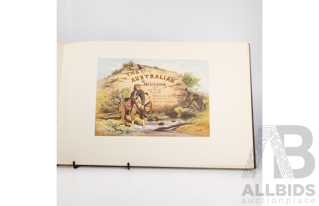 S.T. Gill, (19th Century, British-Born Australian, 1818-1880), The Australian Sketchbook, Published by Lansdowne Press, 1974, 28 x 44 cm