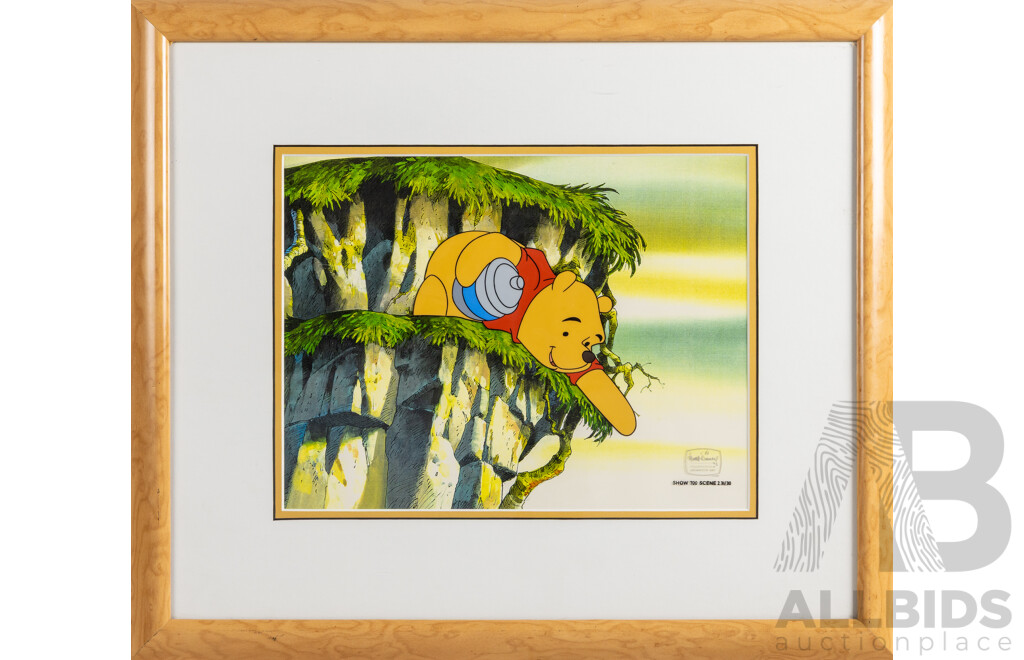 Pooh's Grand Adventure: Search for Christopher Robin (1997), Original Production Cel [Show 700; Scene 231/30], Walt Disney Television Animated Film, 47 x 54 cm (frame)