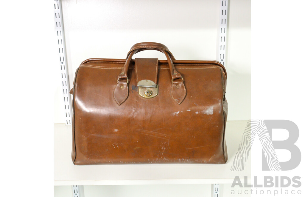Vintage Travel Luggage Bag