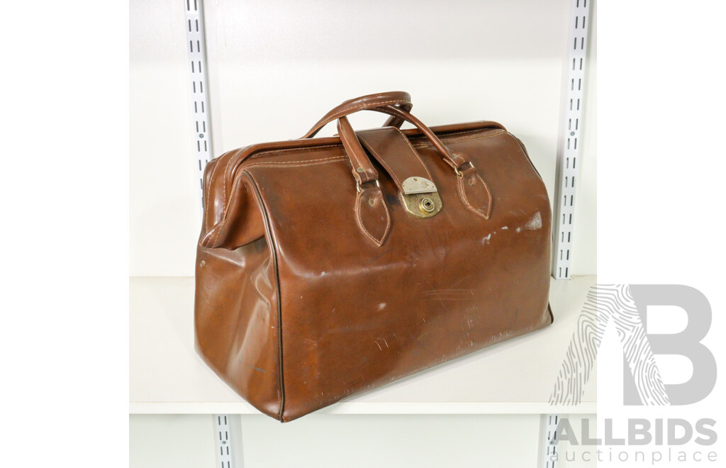 Vintage Travel Luggage Bag