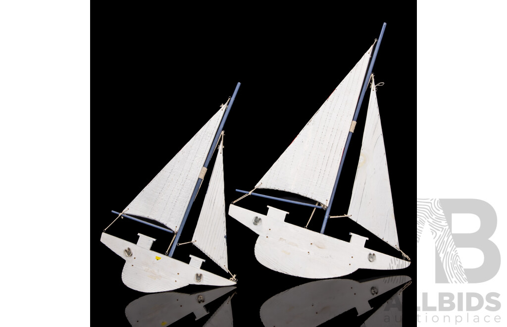 Pair of Vintage Yacht Wall Hangings