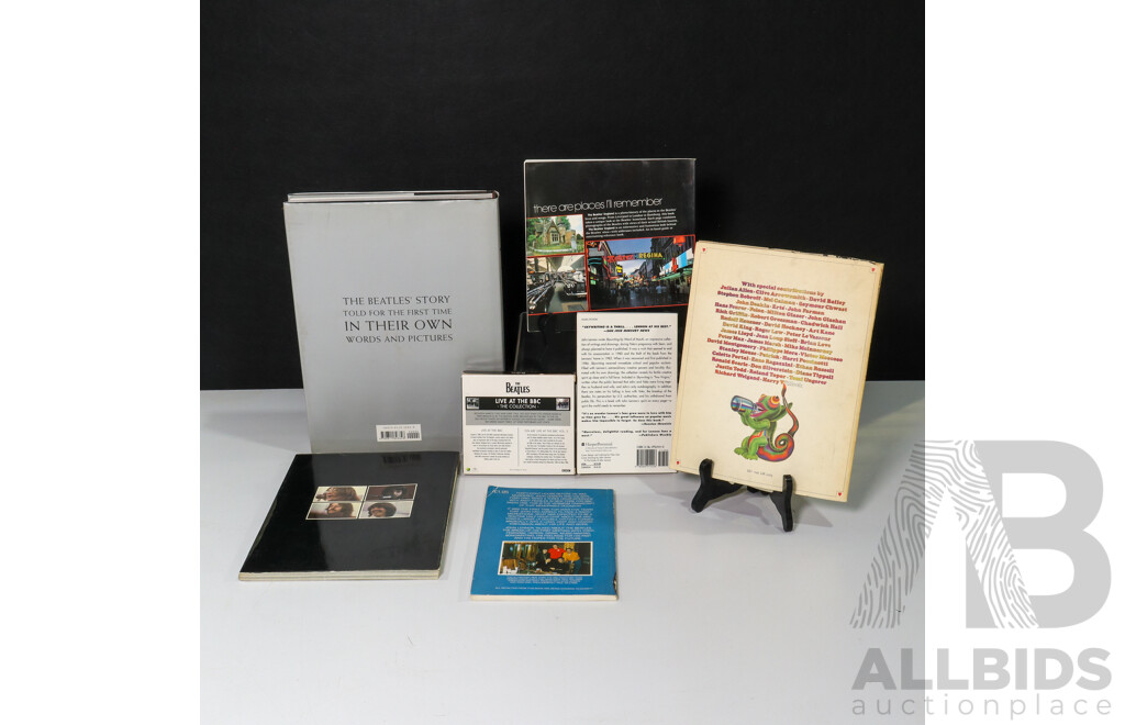 Collection of Beatles Books Plus Live at the BBC CD Collection