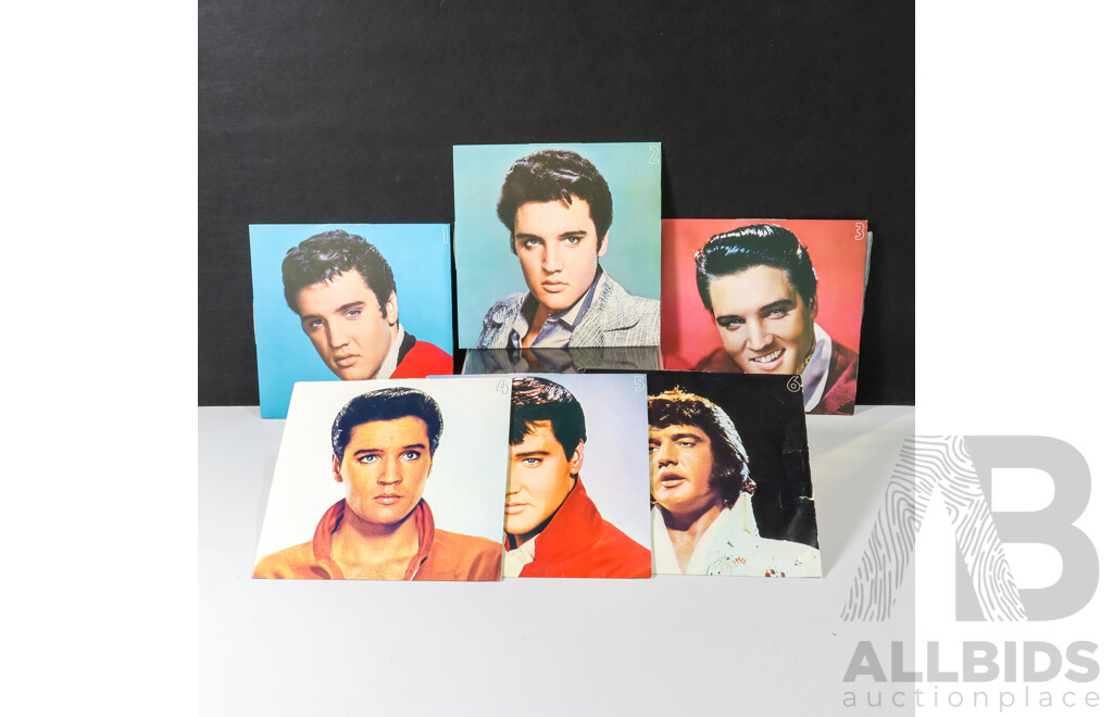 Collection of Elvis Presley LPs Plus Limited Edition Elvis Presley The Searcher DVD