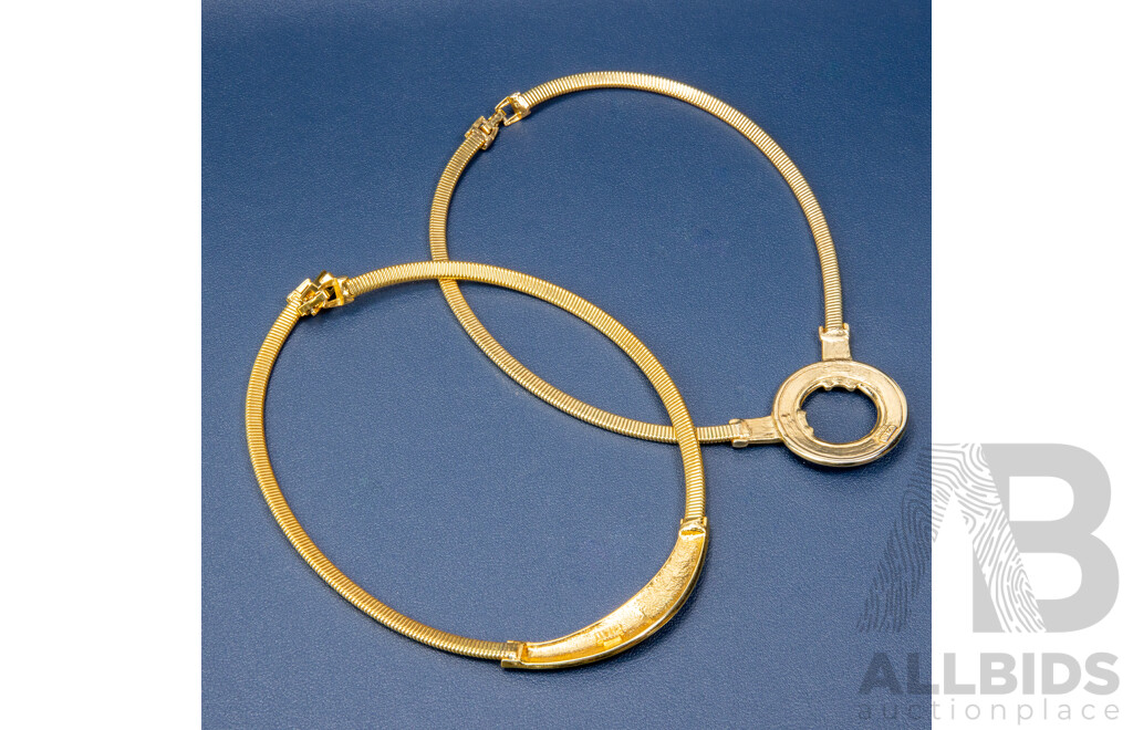 Pair Of Beautiful Barcs Necklaces