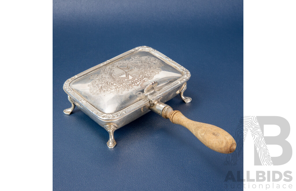Vintage Silver Plate Crumb Catcher