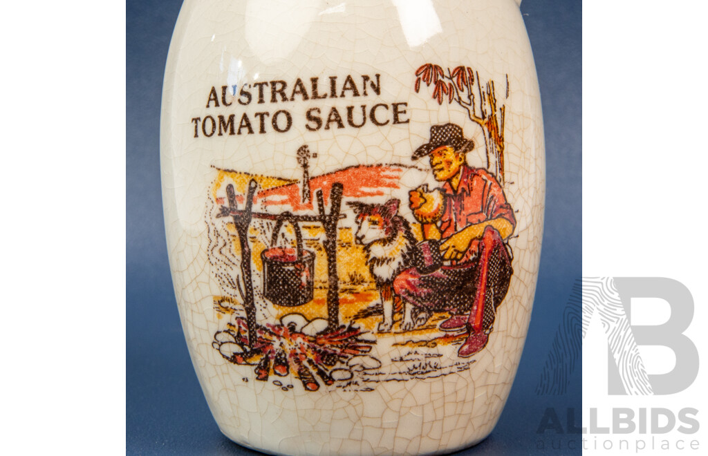 ]Vintage Australian Bushland Tomato Sauce Jug