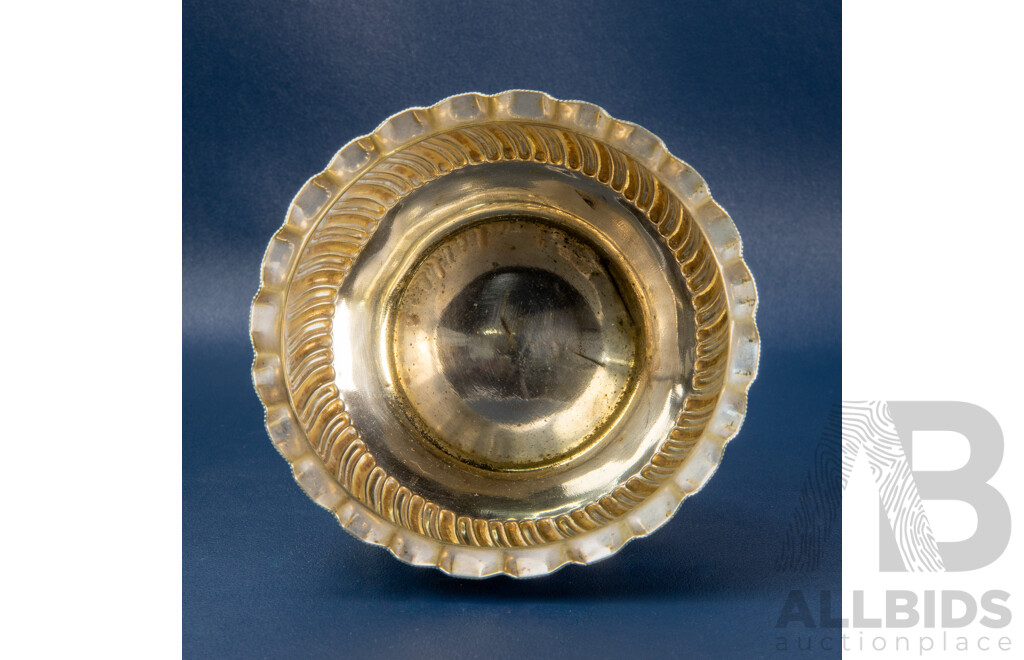 Antique 19th Century Thomas Wilkinson And Sons Silver Plate Bowl