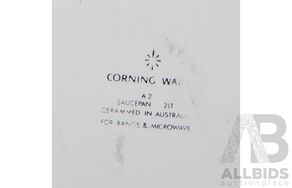 VIntage Corning Ware 'Spice of Life' Covered Casserole Dishes, Set of Four