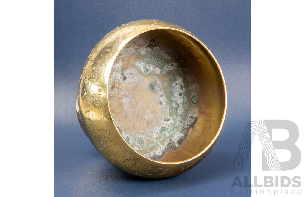 Vintage Brass Incense Burner