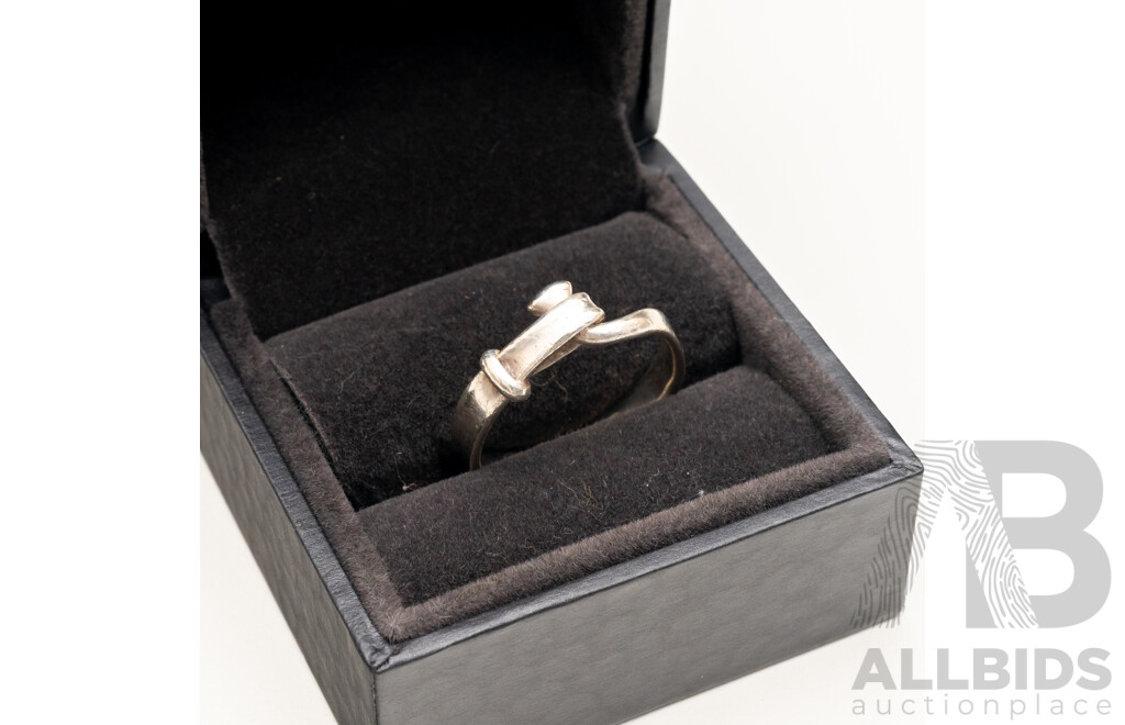 George Jensen Torun 925 Silver Ring - Size V