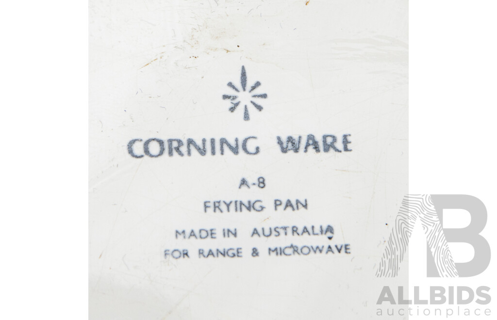 Lot of Four Vintage Corning Ware ‘Spice of Life’ L’Echalote / La Marjolaine Cookware