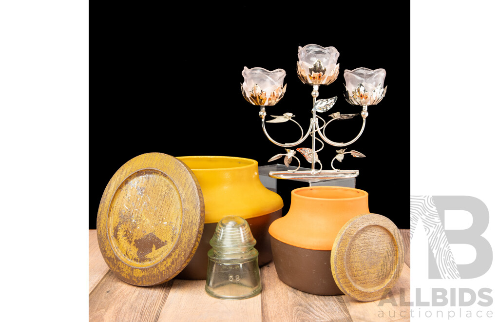 Vintage Retro Industrial Homewares Collection