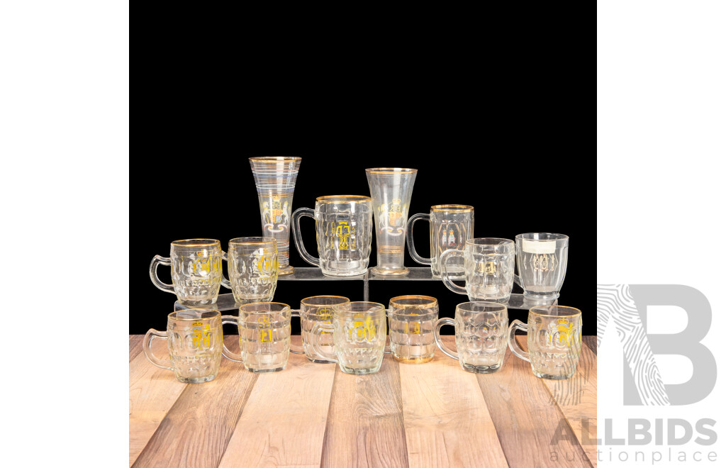 Royal Coronation & Early Royal Visit Beer Mug Collection (1953–1954)