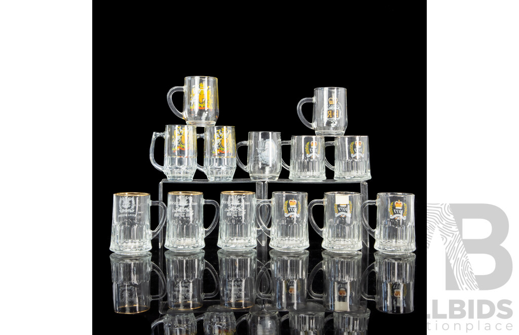 Royal Silver Jubilee & Royal Wedding Beer Mug Collection (1977–1981)
