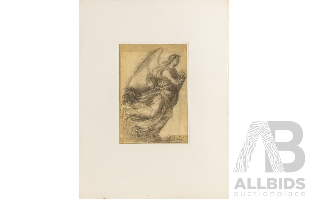 Wonderful and Very Rare Albertina-Facsimile Antique Colotype Prints of the Italian Masters [Italianische Meister] (1923), Edition 45 of Only 500 Copies, 61 x 46 cm (folio)