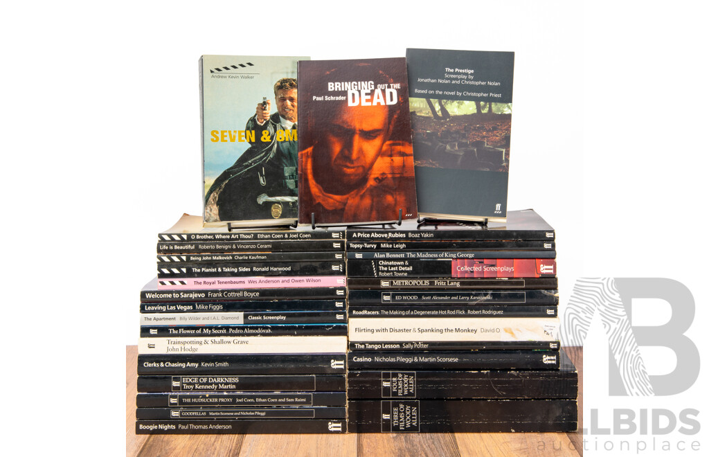 Collection of 30 Screenplays From Famous Movies Published by Faber & Faber