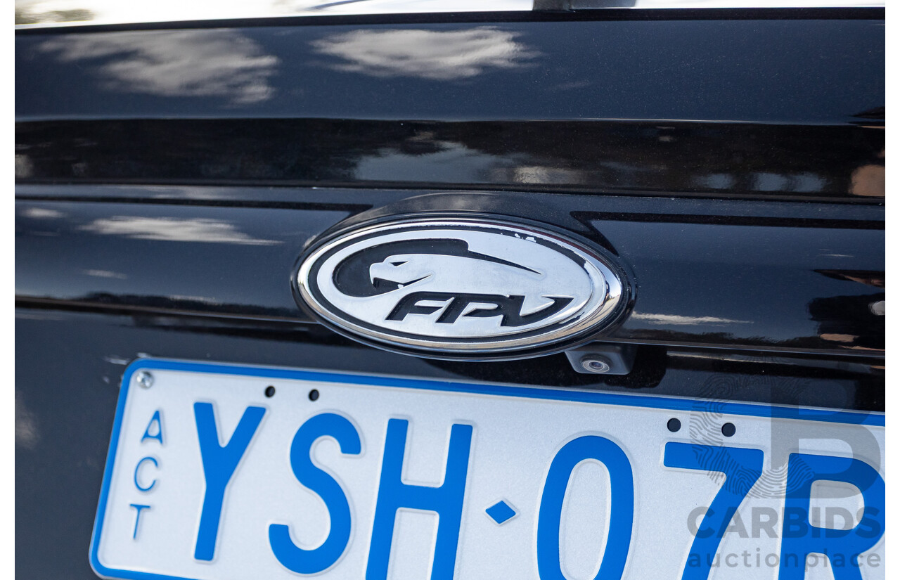 3/2010 Ford FPV GT FG Mk1 Build No. #882 4d Sedan Silhouette Black V8 5.4L