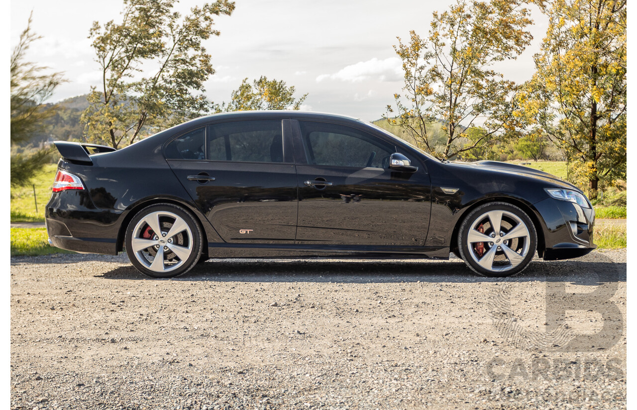 3/2010 Ford FPV GT FG Mk1 Build No. #882 4d Sedan Silhouette Black V8 5.4L