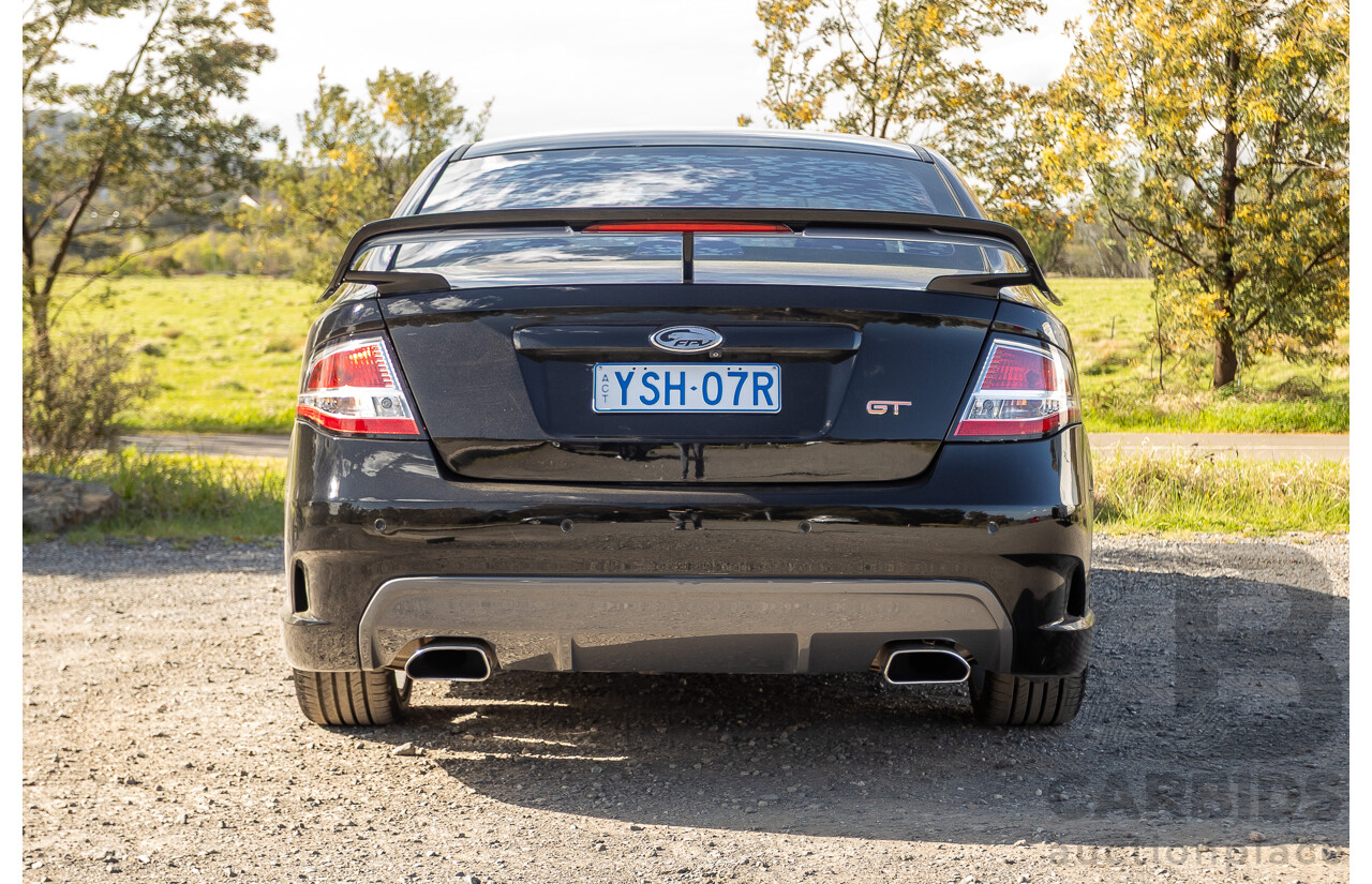 3/2010 Ford FPV GT FG Mk1 Build No. #882 4d Sedan Silhouette Black V8 5.4L