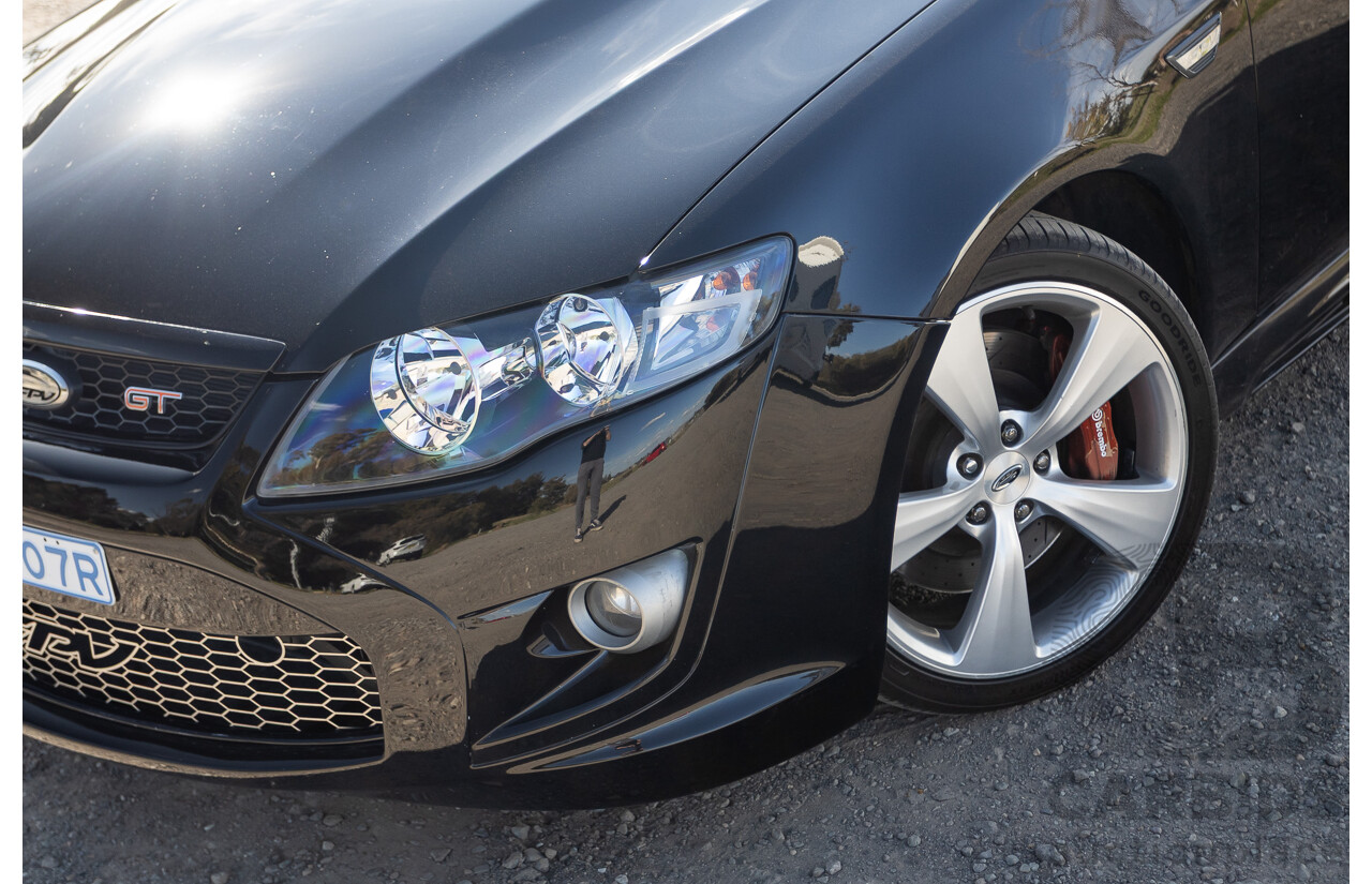 3/2010 Ford FPV GT FG Mk1 Build No. #882 4d Sedan Silhouette Black V8 5.4L