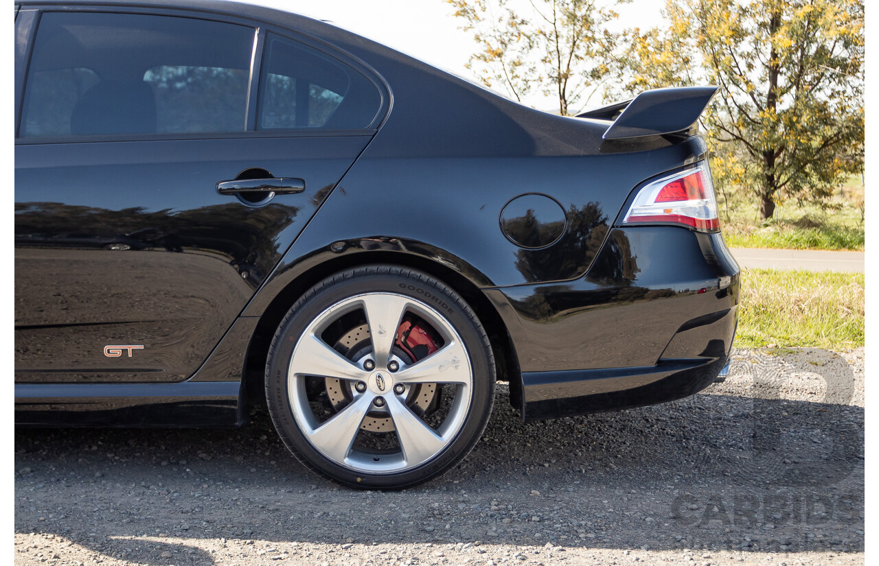 3/2010 Ford FPV GT FG Mk1 Build No. #882 4d Sedan Silhouette Black V8 5.4L
