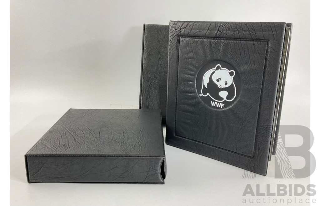 Two Albums of WWF International First Day Covers, Snakes, Gorillas, Antelopes and More