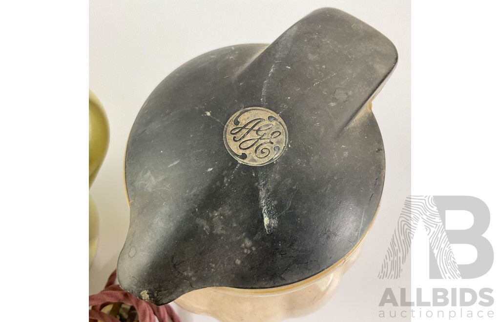 Two Vintage Ceramic Kettles Including AEI and AGE