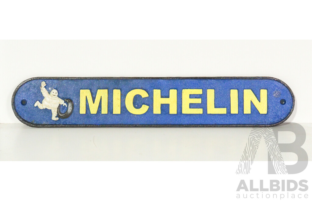 Reproduction Cast Iron Michelin Sign