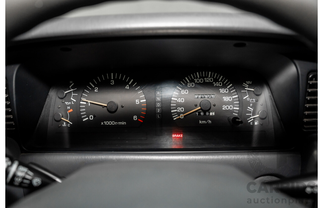 12/1995 Toyota Landcruiser GXL (4x4)  4d Wagon Golden Wheat Metallic Turbo 4.5L