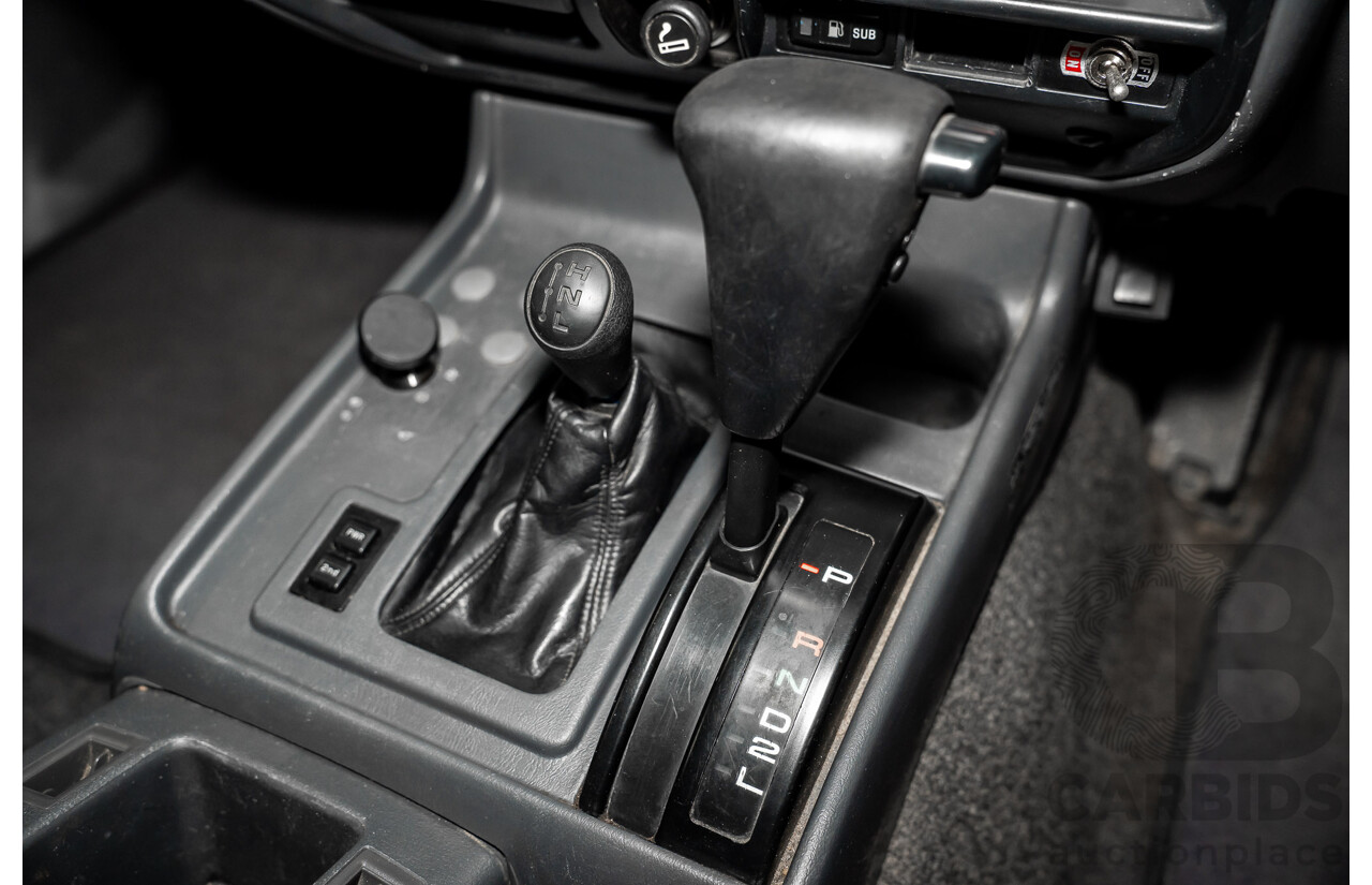 12/1995 Toyota Landcruiser GXL (4x4)  4d Wagon Golden Wheat Metallic Turbo 4.5L