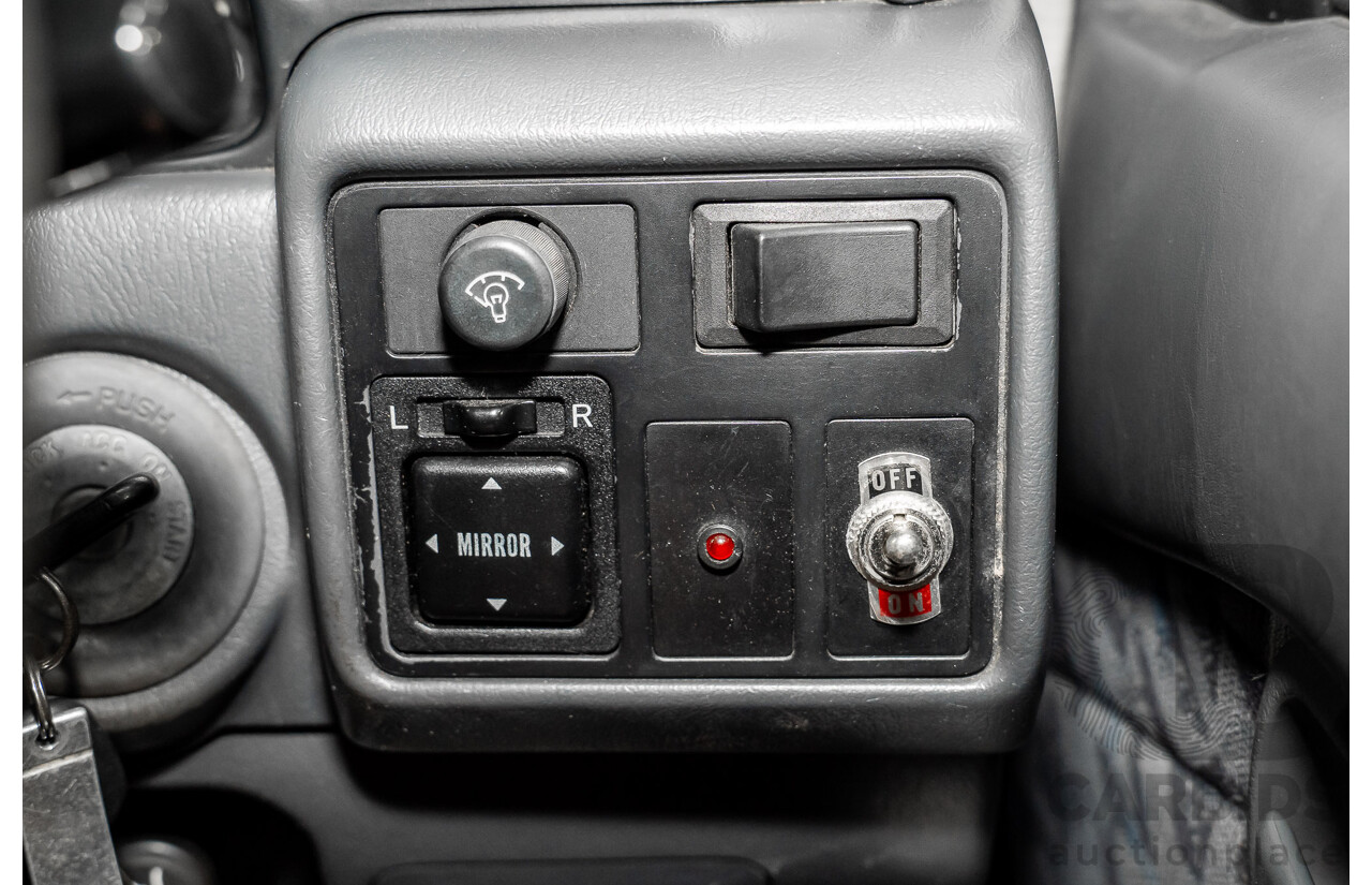 12/1995 Toyota Landcruiser GXL (4x4)  4d Wagon Golden Wheat Metallic Turbo 4.5L